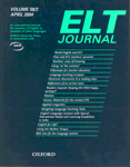 ELT Journal cover