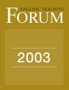 English Teaching Forum journal cover