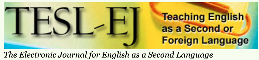 TESL-EJ journal logo