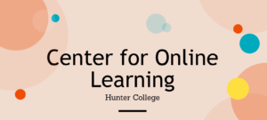 Center for Online Learning title